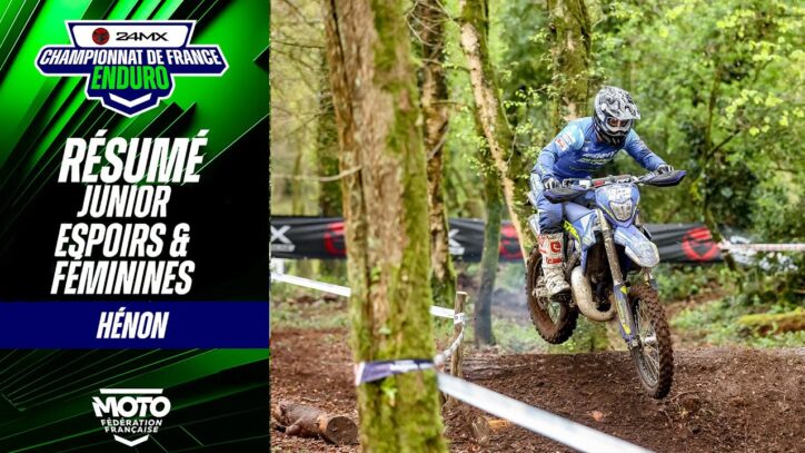 Résumé Juniors Espoirs Féminines – 24MX Enduro France – Hénon (22)