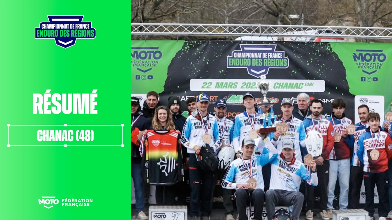 Championnat de France Enduro des Régions 2026 – Chanac (48)